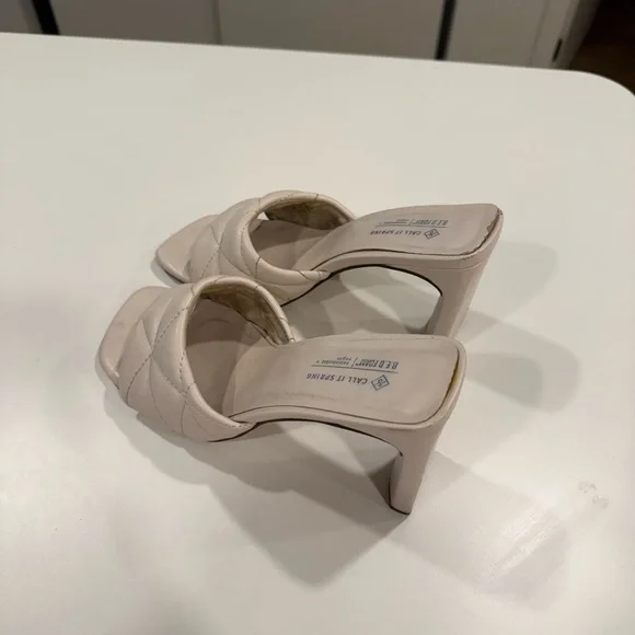 Call It Spring Pillow Heels Size 7 - Picture 3 of 6